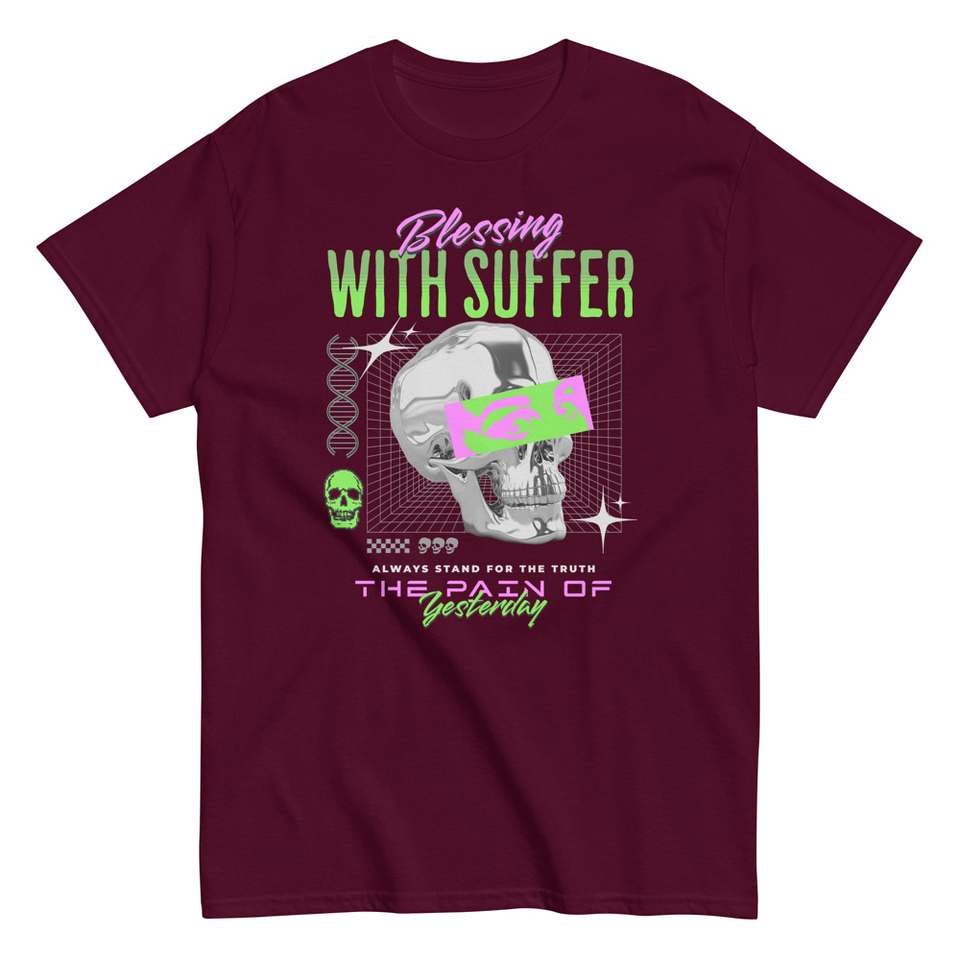 Blessing With Suffer Unisex Classic Tee