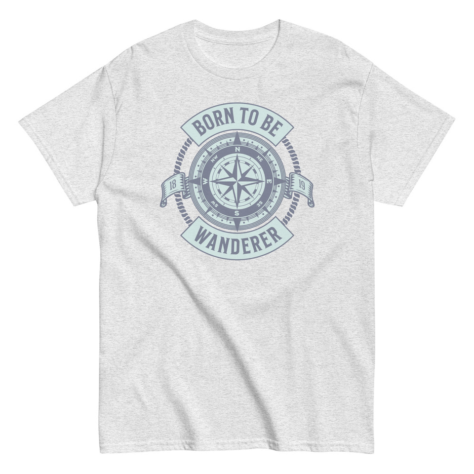 Born to be Wanderer - Compass Unisex Classic Tee