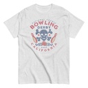 Bowling Derby Champs - Grunge Skull Unisex Classic Tee