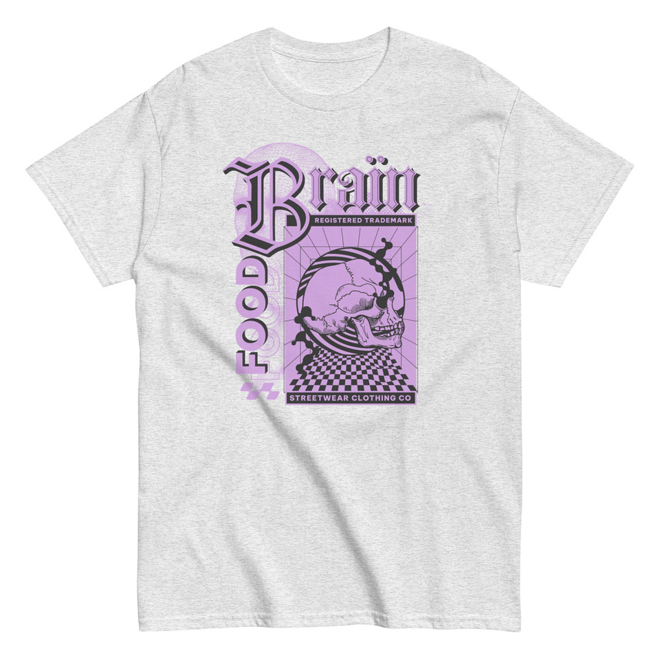 Brain Food - Y2K Skull Streetwear Unisex Classic Tee