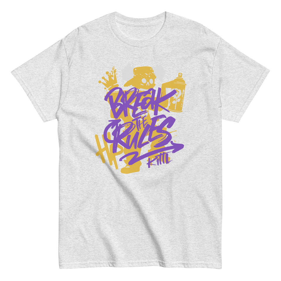 Break the Rules Graffiti - Spray Paint Unisex Classic Tee