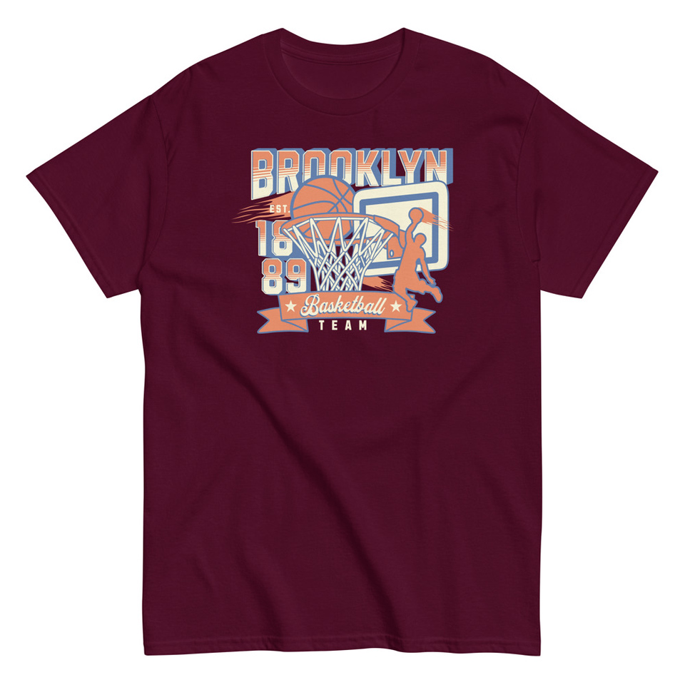 Brooklyn Basketball Team - Athletic Sports Unisex Classic Tee