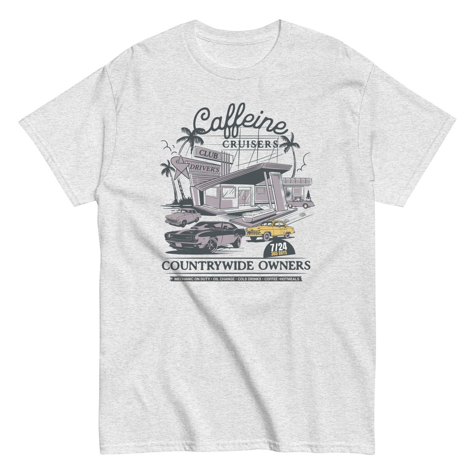Caffeine Cruisers Unisex Classic Tee