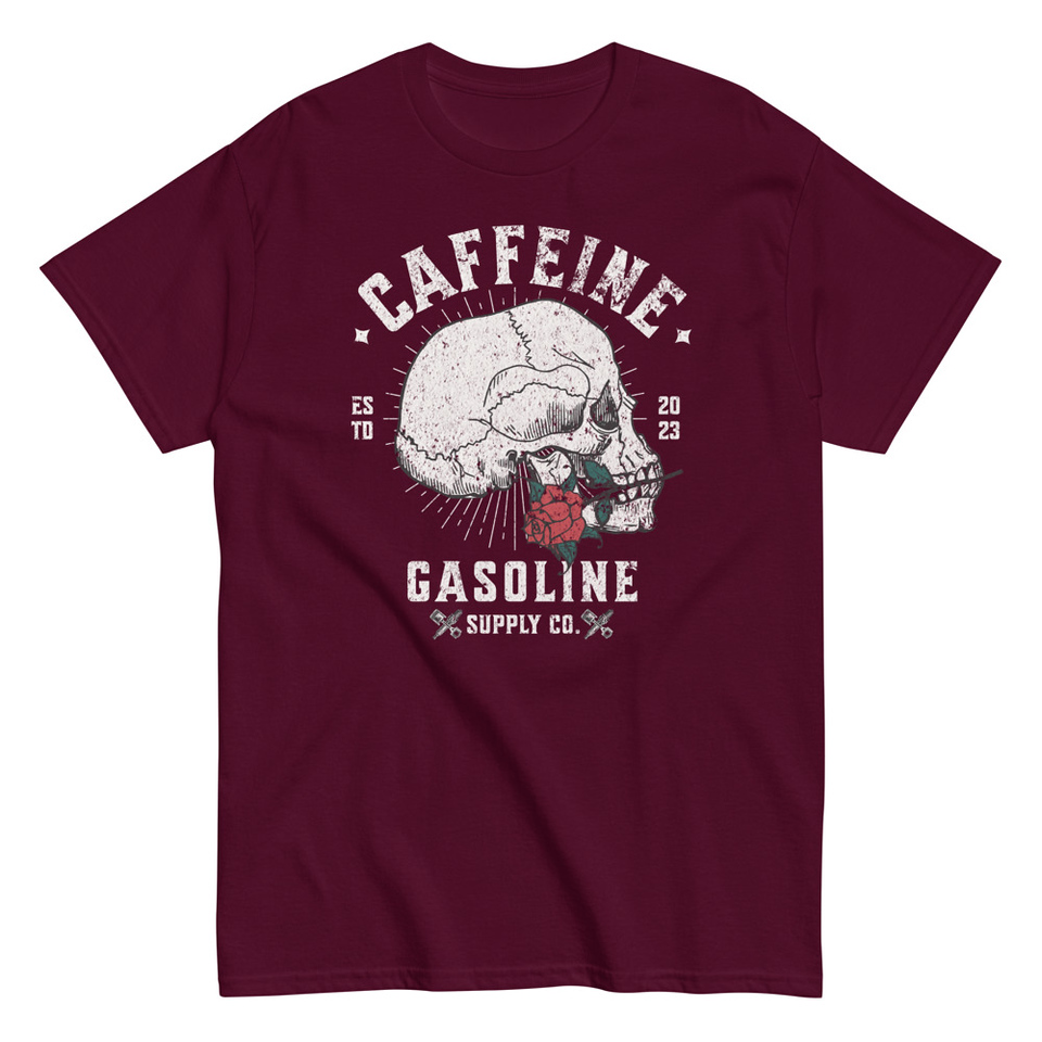 CAFFEINE GASOLINE Unisex Classic Tee