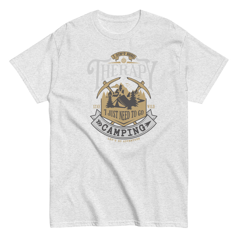 Camping Emblem Unisex Classic Tee