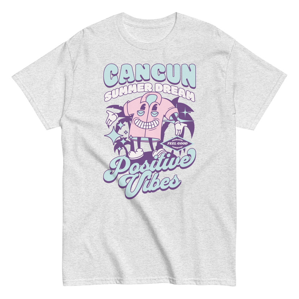 Cancun Positive Vibes Unisex Classic Tee