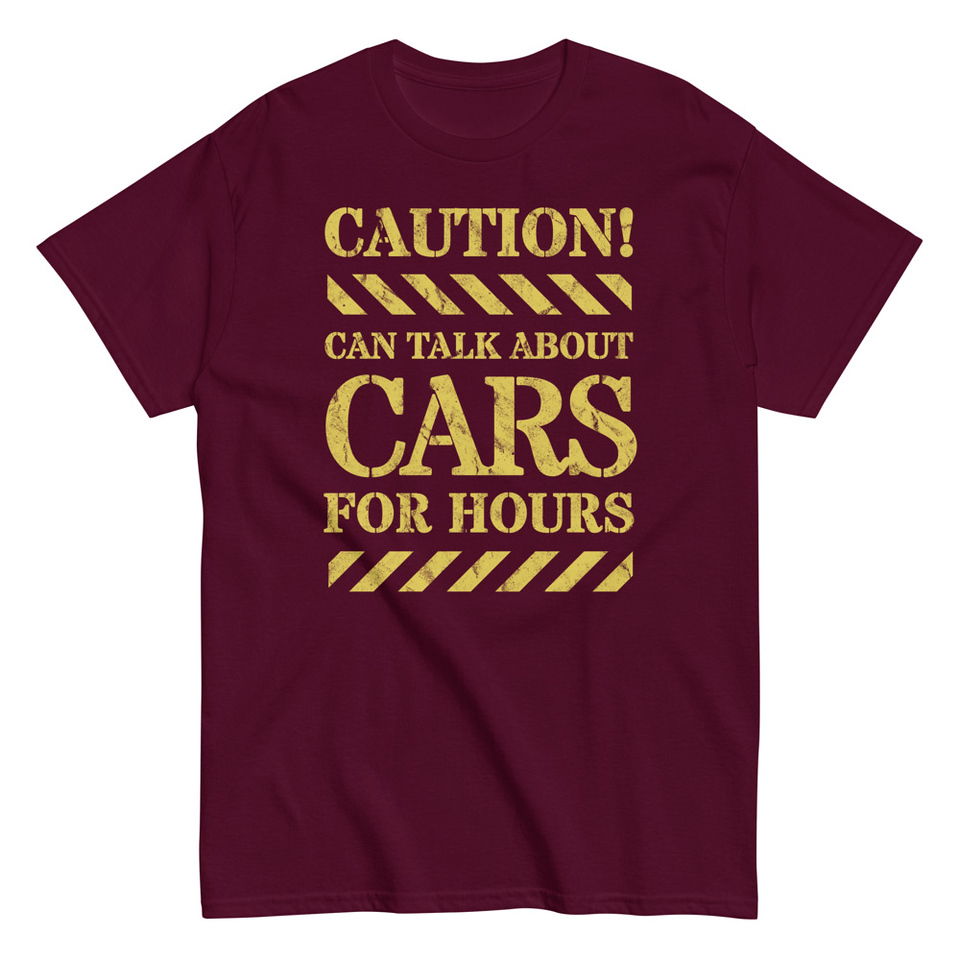 Caution Signs - Yellow Traffic Sign Unisex Classic Tee