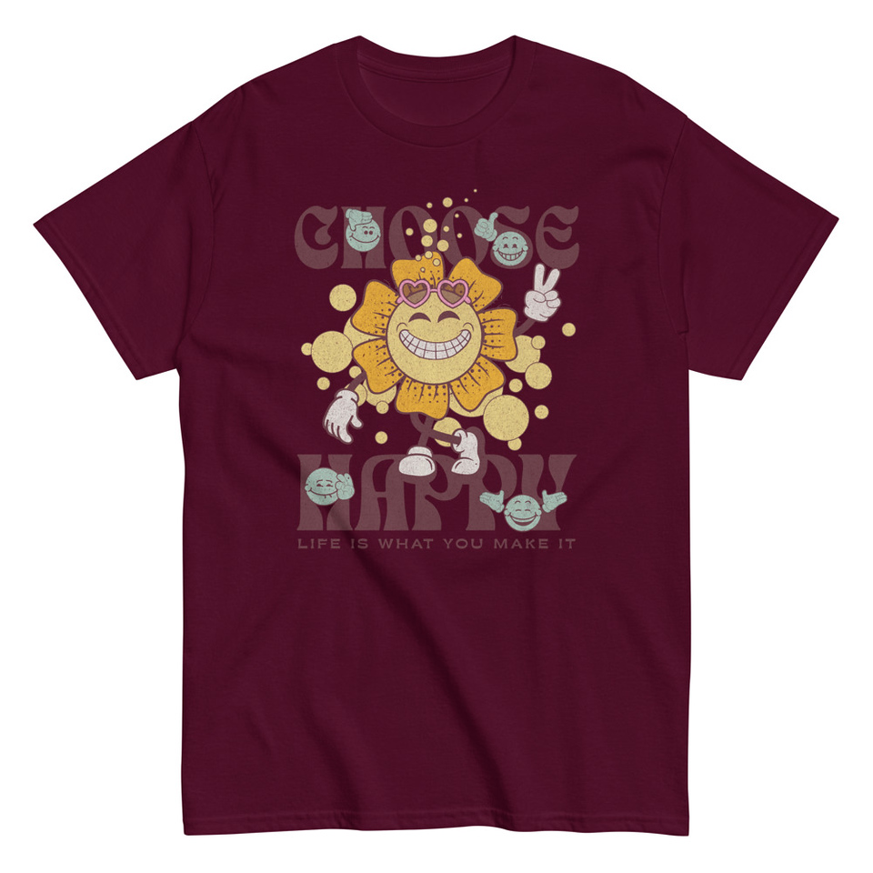 Choose Happy Unisex Classic Tee