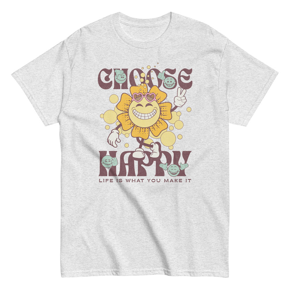Choose Happy Unisex Classic Tee