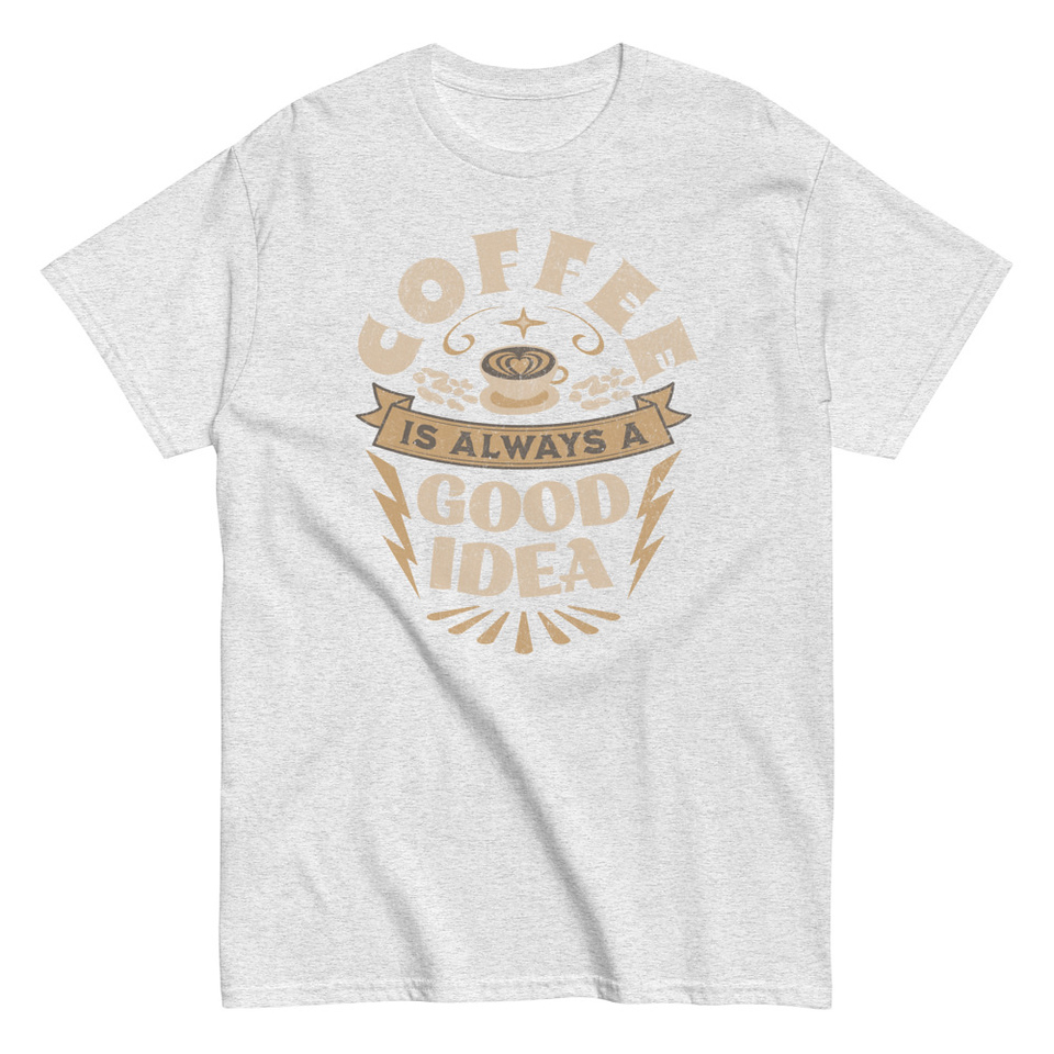Coffee is always a good idea - Lightning Bolt Unisex Classic Tee