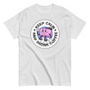 Colorful Fun Retro Style Coffee Quote Unisex Classic Tee