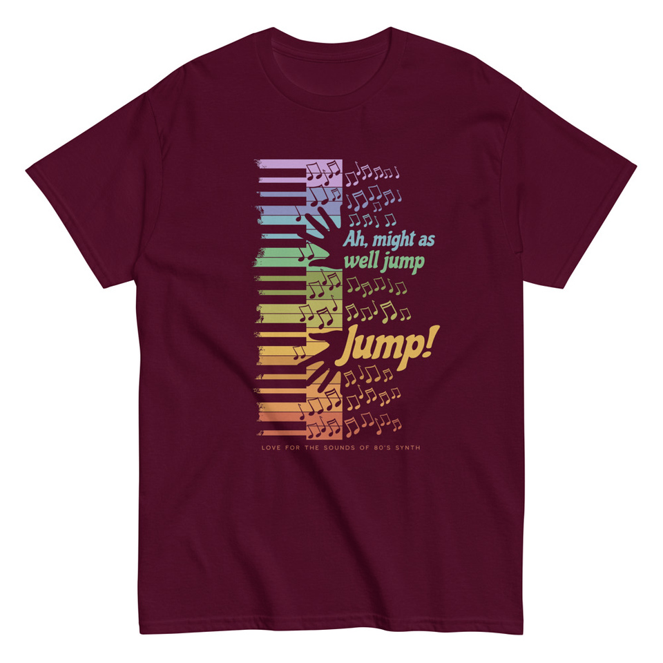 Colorful Retro Keyboard Unisex Classic Tee