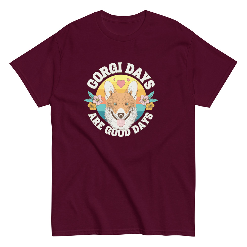 Corgi Days - Funny Animal Unisex Classic Tee