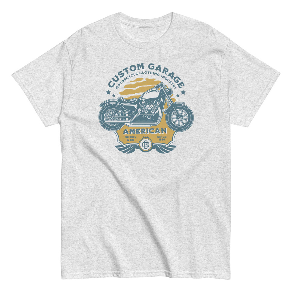 Custom Garage - Motorcycle Unisex Classic Tee