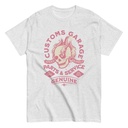 Customs Garage - Flaming Skull Unisex Classic Tee