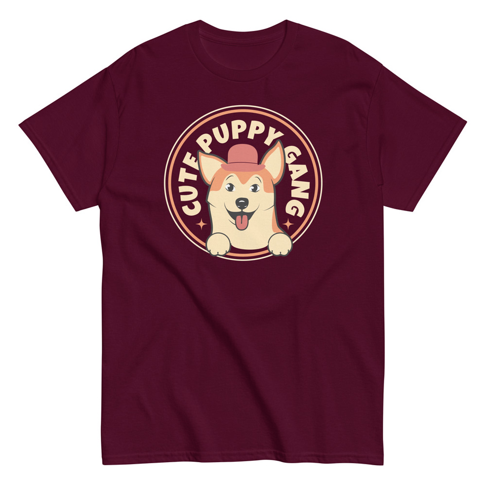 Cute Puppy Gang - Corgi Unisex Classic Tee