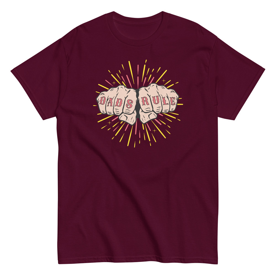 Dads Rule Unisex Classic Tee