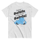 Delulu is the Solulu! - Typographic Cartoon Streetwear Unisex Classic Tee
