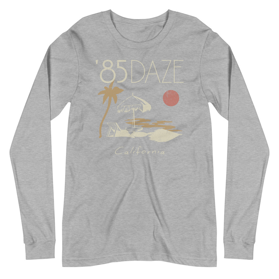 '85 Daze California Unisex Long Sleeve Tee