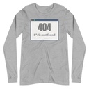 404 Unisex Long Sleeve Tee