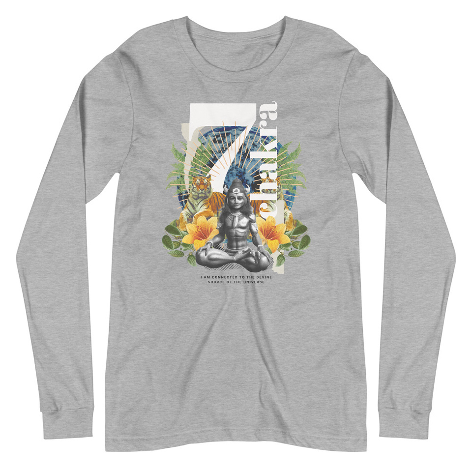 7 Chakra Unisex Long Sleeve Tee
