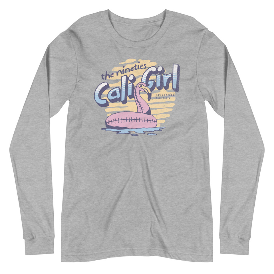 90's Cali Girl Unisex Long Sleeve Tee