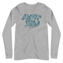 A Dragon Rises - Typographic Lettering Unisex Long Sleeve Tee