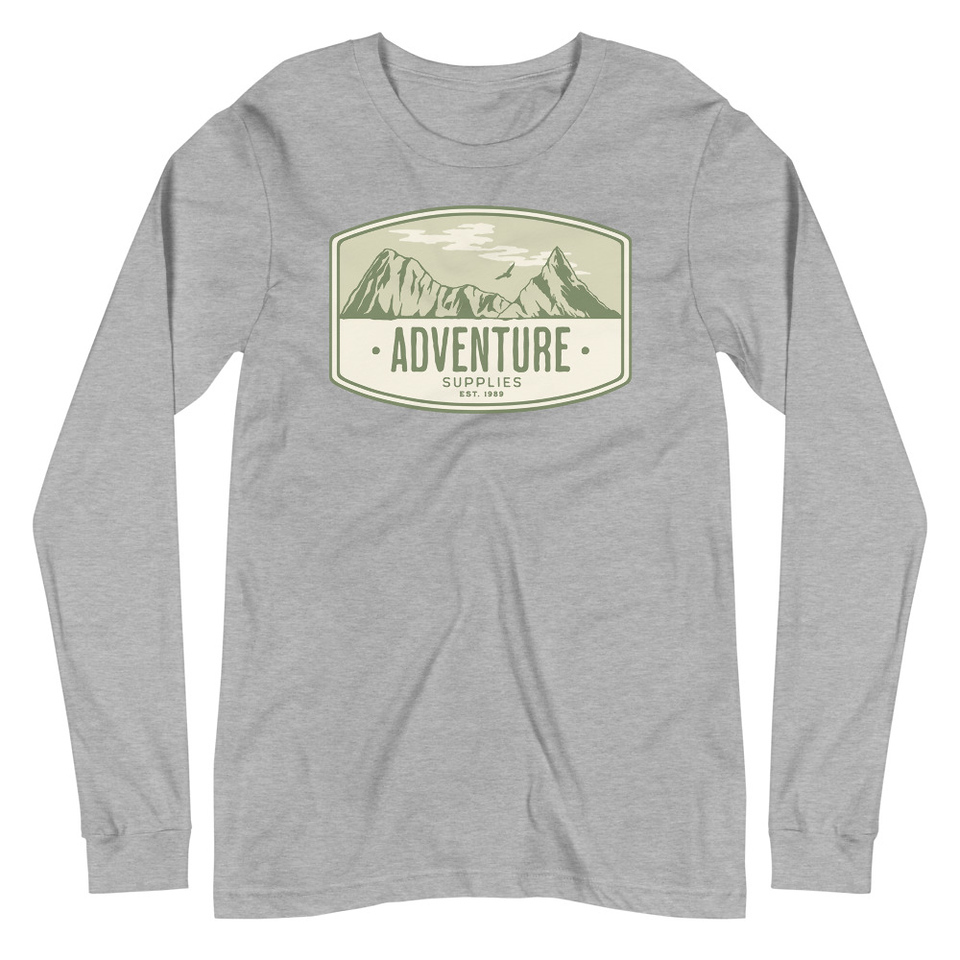 Adventure Supplies - Mountain Unisex Long Sleeve Tee