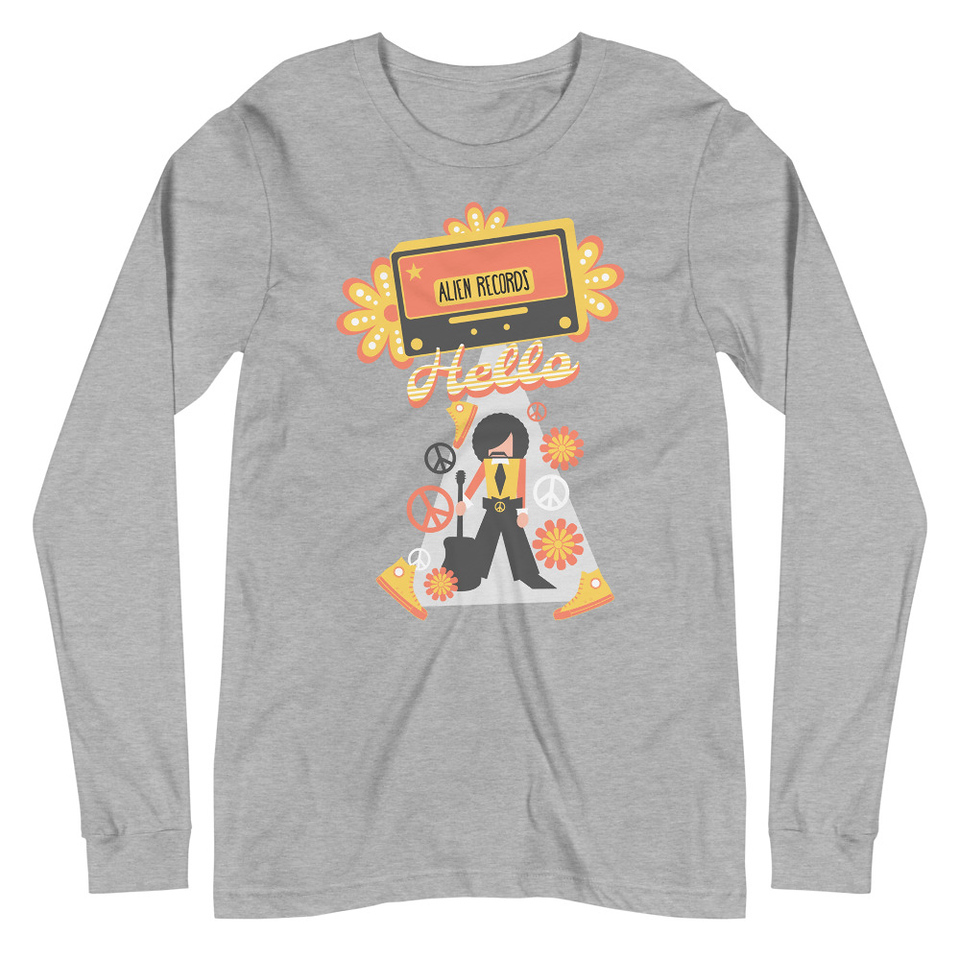 Alien Records  Unisex Long Sleeve Tee