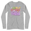 All Genders are Valid Unisex Long Sleeve Tee