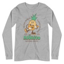 Alohito Natural Juices - Pineapple Mascot Unisex Long Sleeve Tee