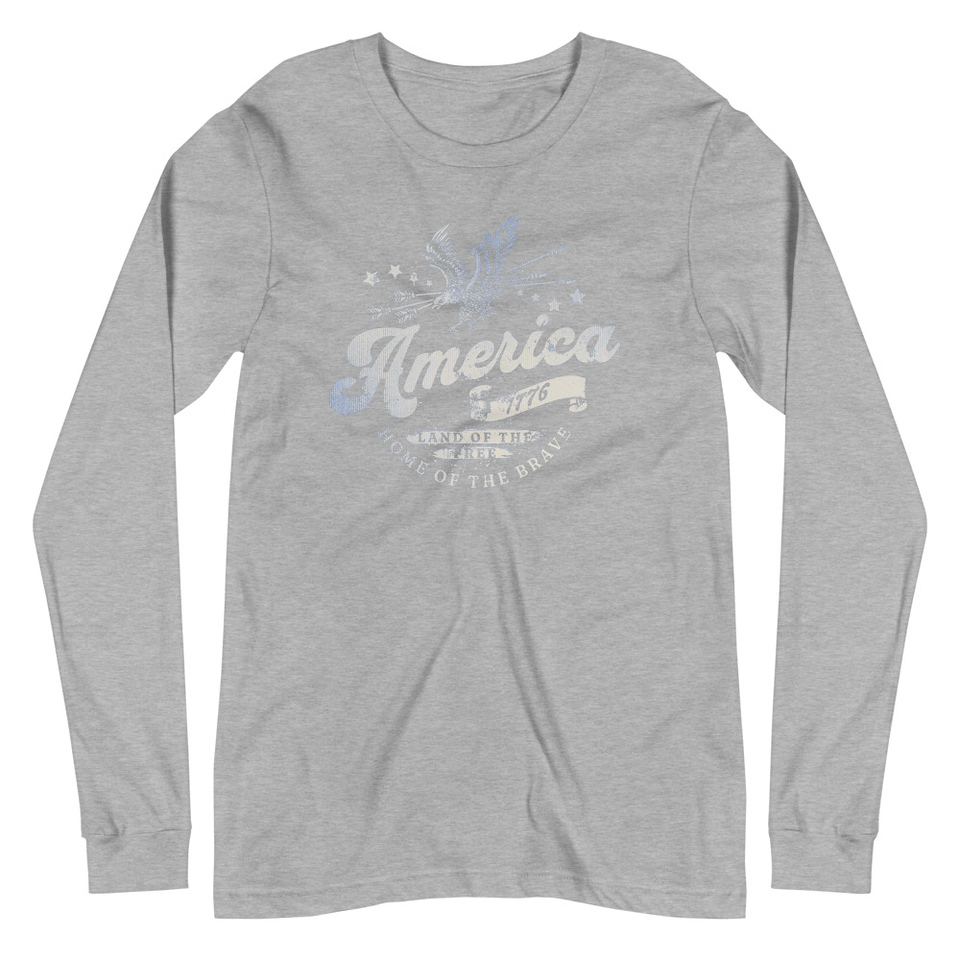 America 1776 Unisex Long Sleeve Tee