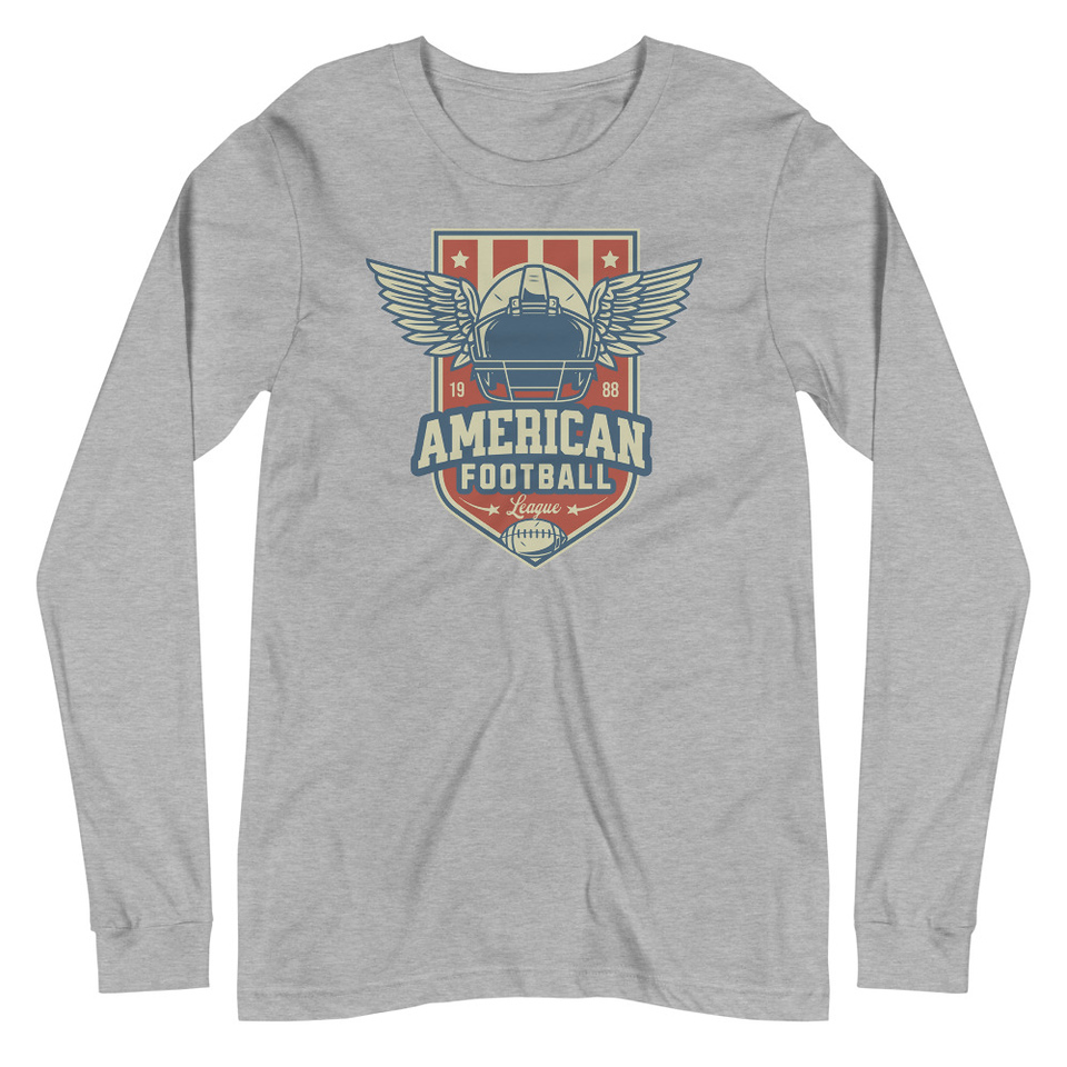 American Football League - Sports Helmet Unisex Long Sleeve Tee