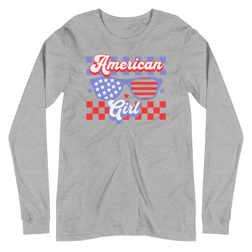 American girl Unisex Long Sleeve Tee