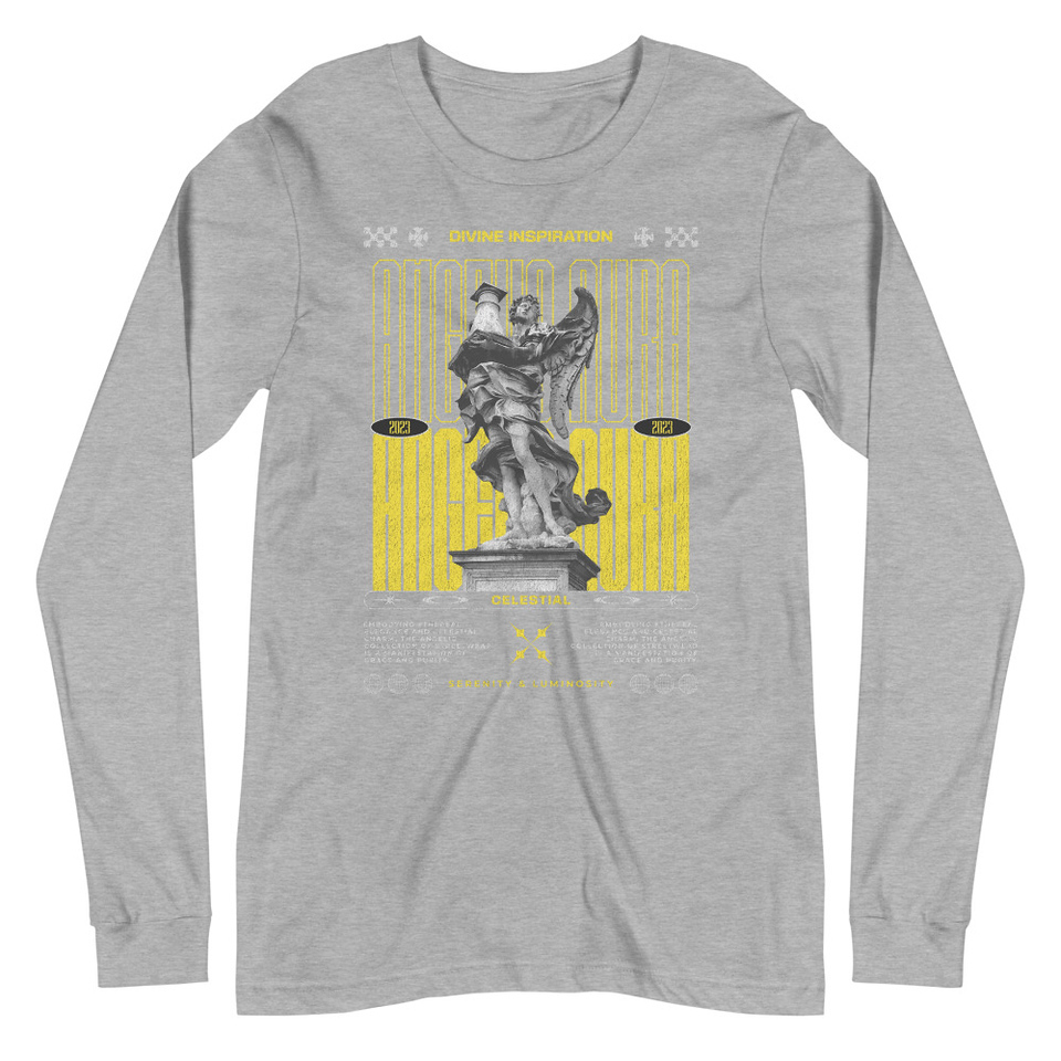 Angelic Aura Streetwear Unisex Long Sleeve Tee