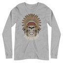 Apache Warriors - Indian Skull Unisex Long Sleeve Tee