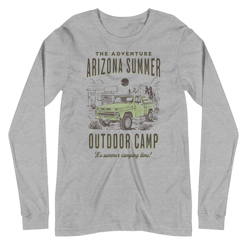 Arizona Outdoor Camp - Classic Truck Unisex Long Sleeve Tee