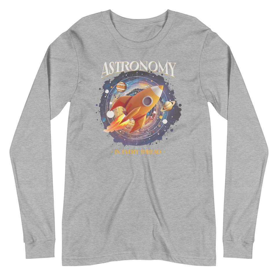 Astronomy in Every Thread Unisex Long Sleeve Tee