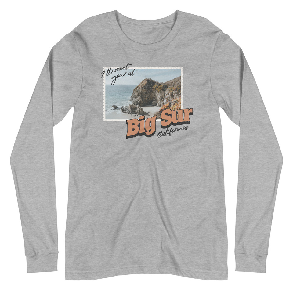 Big Sur, Cali Unisex Long Sleeve Tee