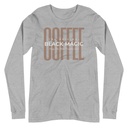 Black Magic - Minimal Modern Coffee Quote Unisex Long Sleeve Tee