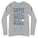 Black Magic Coffee - Simple Cup Unisex Long Sleeve Tee