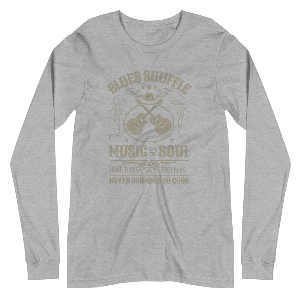 Blues Music from the Soul - Guitar Unisex Long Sleeve Tee