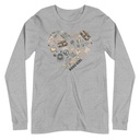 Boho Girl Poster Unisex Long Sleeve Tee