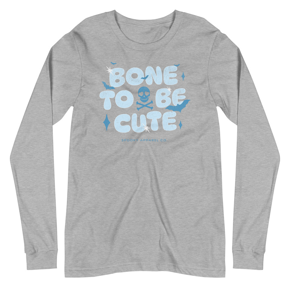Bone To Be Cute - Halloween Unisex Long Sleeve Tee