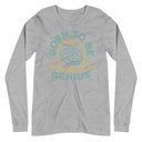 Born To Be Genius - Brain Unisex Long Sleeve Tee