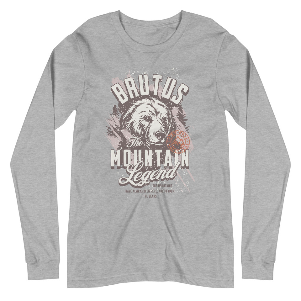 Brutus Mountain Legend Unisex Long Sleeve Tee