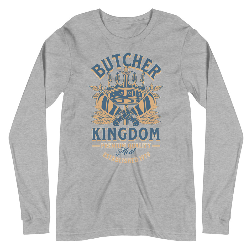Butcher Kingdom - Royal Unisex Long Sleeve Tee