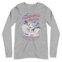 California Beach Surfing Unisex Long Sleeve Tee