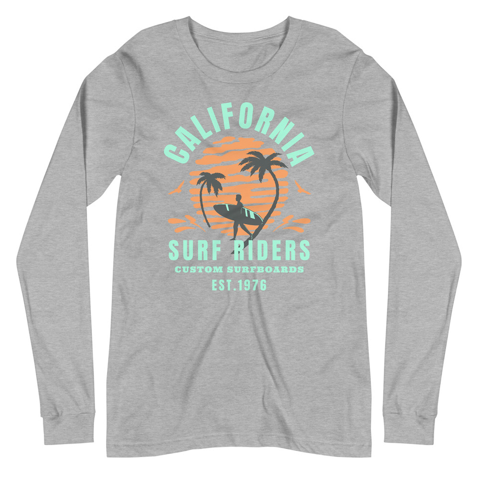 California Surf Riders - Beach Unisex Long Sleeve Tee