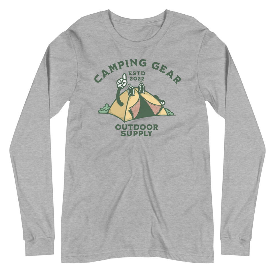 Camping Gear Unisex Long Sleeve Tee
